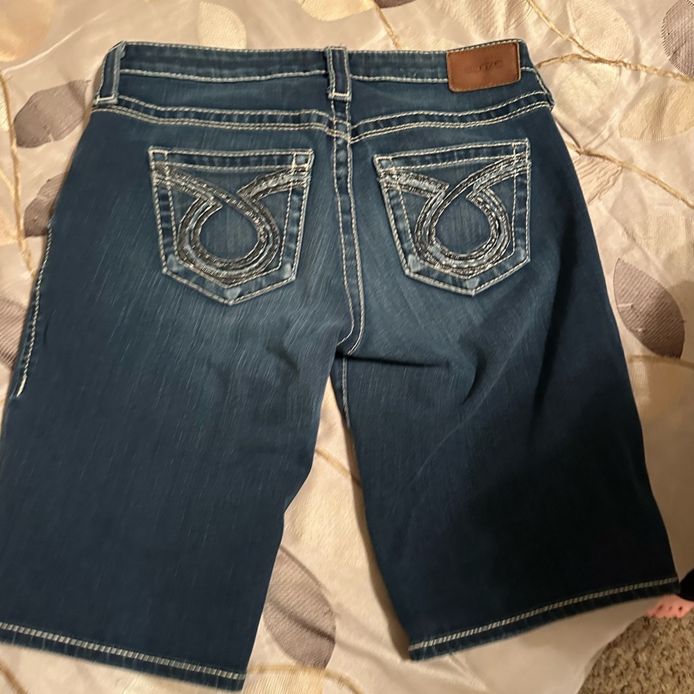 Big Star Women's Dark Blue Denim Shorts